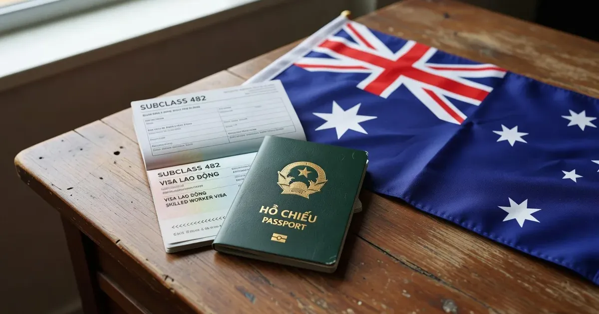 Visa lao động 482 cho người Việt tại Úc 2026
