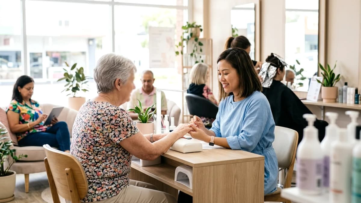 Salon làm tóc, làm móng ở Úc: Giá cả thế nào?