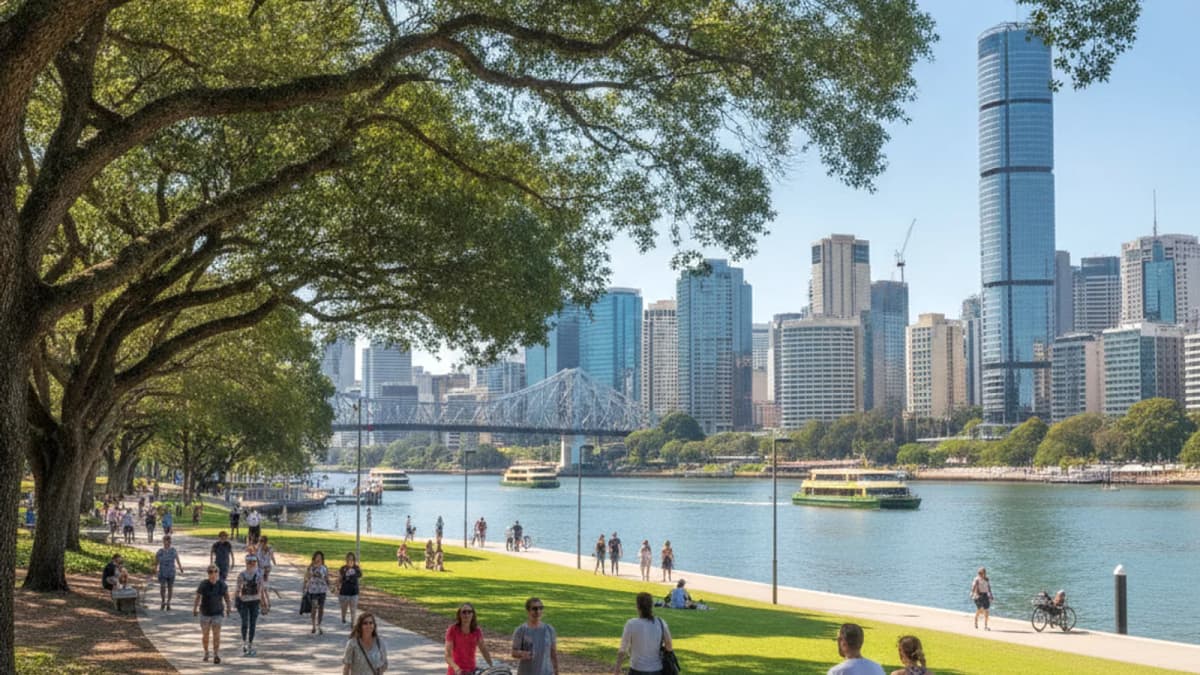 Cẩm nang du lịch Brisbane 2026: Sông Brisbane, khí hậu ấm áp