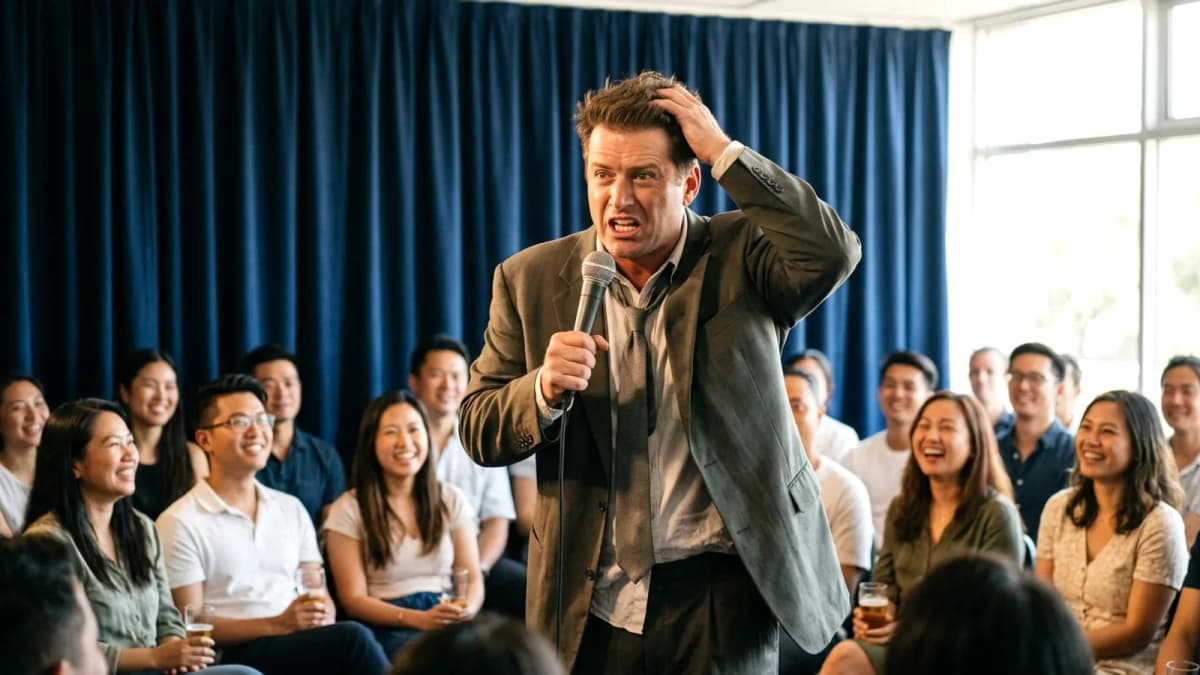 Diễn viên hài Úc châm biếm Karl Stefanovic: Khi 'larrikin' hóa 'phát thanh viên bảo thủ'