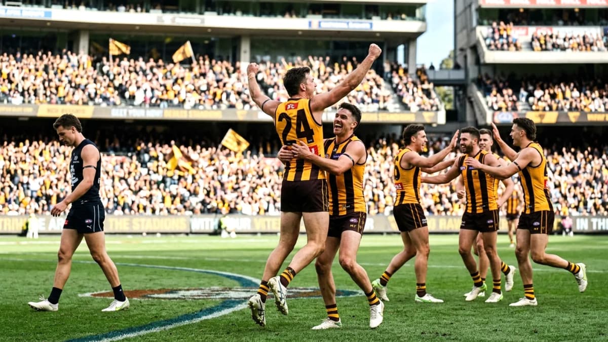 Hawthorn đánh bại Carlton: Màn trình diễn ấn tượng tại AFL