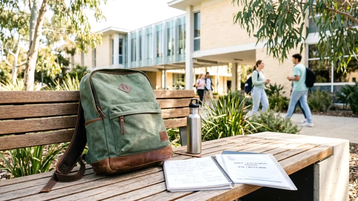 Học tiếng Anh ở Úc: Lớp AMEP miễn phí không giới hạn giờ, luyện IELTS/PTE 2026