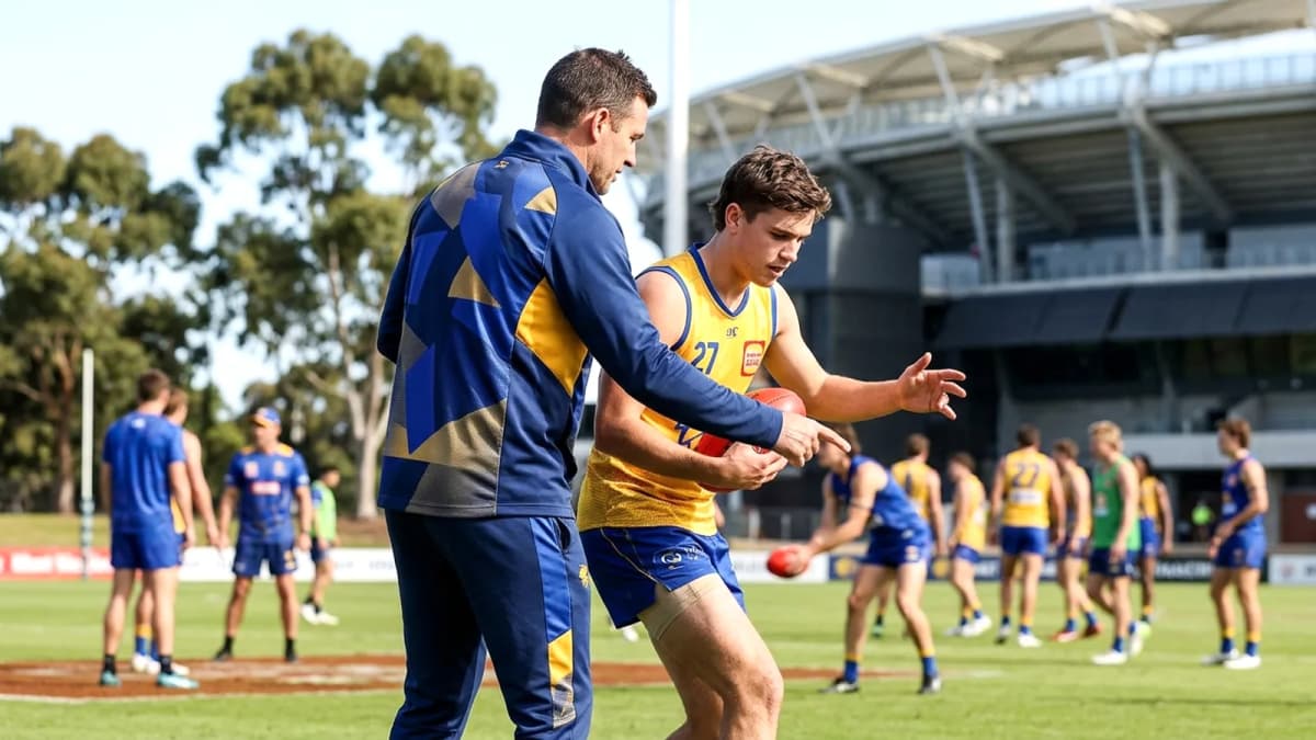 Jobe Shanahan: Huấn luyện viên West Coast Eagles tiết lộ bước tiến của tài năng trẻ