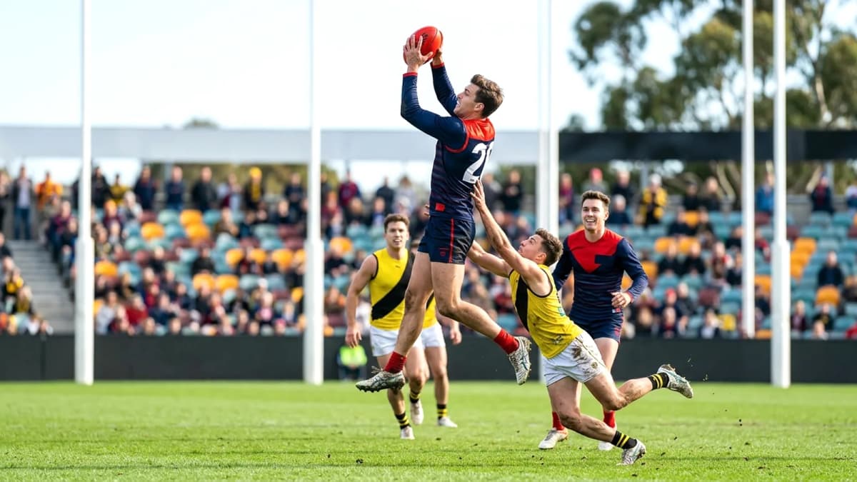 Melbourne Demons củng cố vị trí top đầu, Van Rooyen tỏa sáng trước Richmond