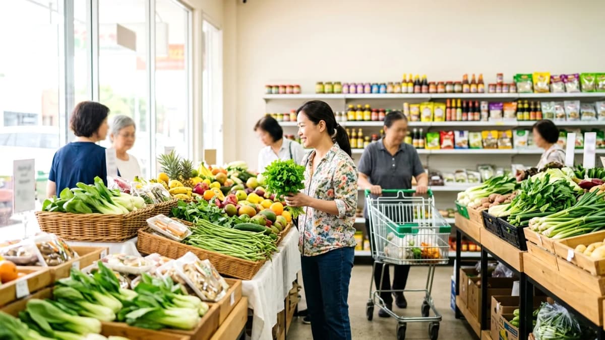 Mua thực phẩm Việt ở Úc: Siêu thị hay chợ Việt?