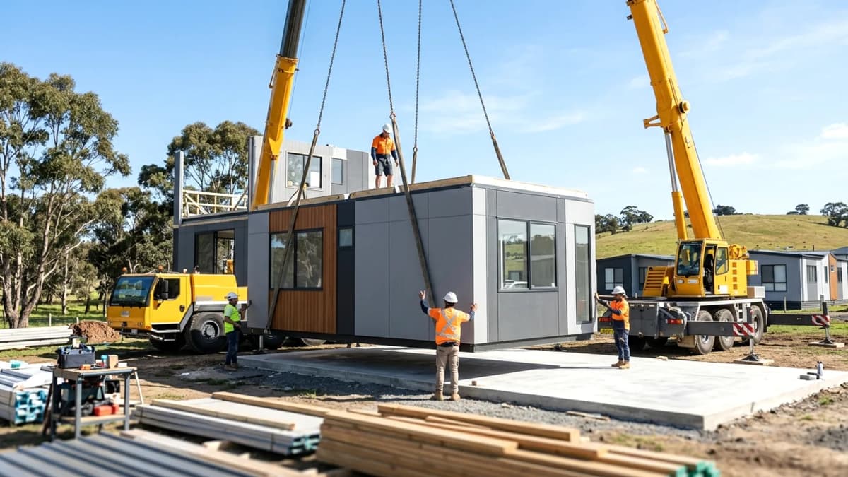 Nhà lắp ghép module: Giải pháp xây dựng hiện đại tại Úc