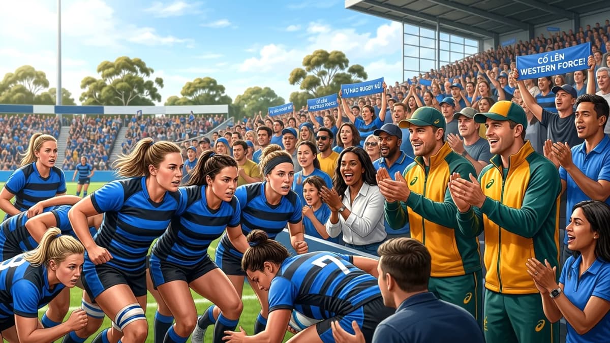 Trận bán kết Super W lịch sử của Western Force được nâng tầm cùng Wallabies tại Perth
